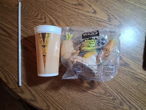 Star Wars Episode 1 Boss Nass Cup Topper + Cup 1999 Taco Bell KFC Pizza Hut - Picture 1 of 2