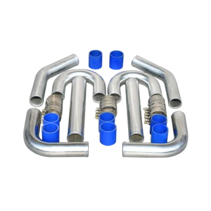 Kit de tuberías de tubo intercooler universal de aluminio de 2,25" para Supra MR2 2 mm de espesor - Imagen 1 de 1