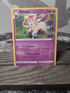 Pokémon TCG Sylveon Pokemon Go 035/078 Holo Rare NM/M - Picture 1 of 4