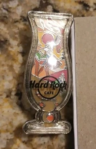 Hard Rock Cafe Bahrain Hurricane Glass Pin - Picture 1 of 2