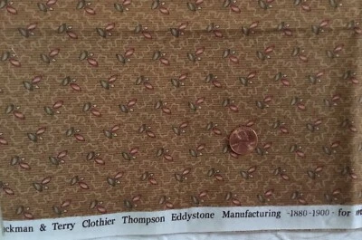 Brackman & Terry Clothier Thompson “Eddystone Manufacturing” 1880-1900 MODA, FQ - Image 1 of 2