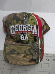 Georgia Bulldogs Snapback Hat Cap Mesh #2 - Picture 1 of 8