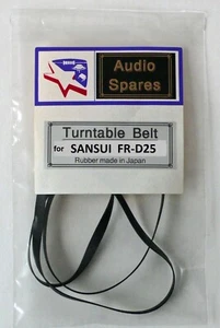Turntable Belt for SANSUI FR-D25 Turntable - Picture 1 of 5