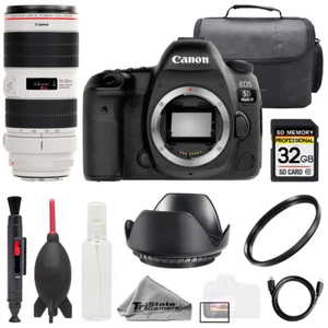 Canon EOS 5D IV + EF 70-200mm f/2.8L IS III USM Lens +32GB+ UV Filter- Basic Kit - Picture 1 of 12