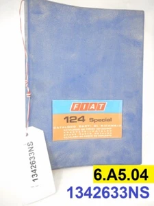 Catalogo cartaceo parti di Ricambio Auto d’epoca Fiat 124 Special del 1968 - Foto 1 di 5