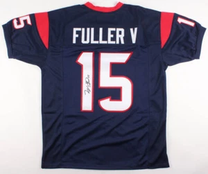 Will Fuller Signed Texans Jersey (JSA COA) Houston's 2016 #1 Draft Pick W.R. - Picture 1 of 5