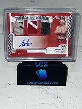 2023 Panini Chronicles UFC TOOLS Of The TRADE ARNOLD ALLEN PATCH AUTOGRAPH/99 