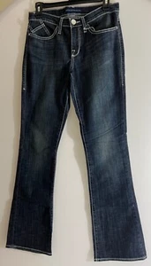 Rock & Republic Jeans Women Size 6 Button 5-Pocket Boot Cut signature Decorated - Picture 1 of 15