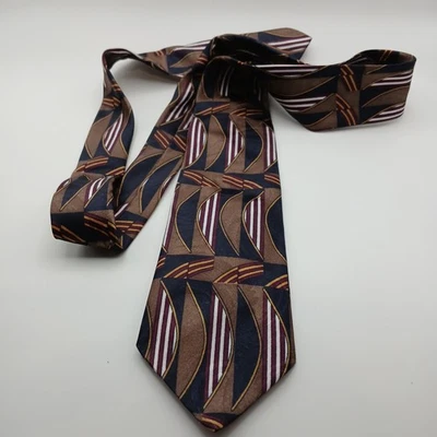 Gravata Oleg Cassini (medidas 2.875" x 47" JUVENS e pequenos adultos) 100% poliéster - Imagem 1 de 4