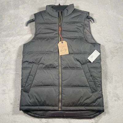 Weatherproof Vintage Small Puffer Vest Asphalt Gray NWT - Image 1 of 4