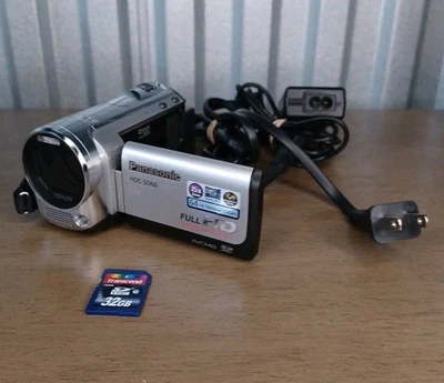 PANASONIC HDC-SD60 CAMCORDER SDXC  DIGITAL HIGH DEFINITION VIDEO CAMERA Tested ! - Image 1 of 4