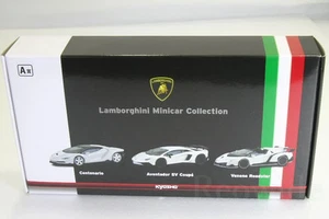 Kyosho 1:64 Lamborghini Lottery A Prize 3cars Set 2018 Lamborghini-lottery-a - Picture 1 of 4