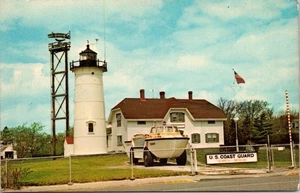 Postcard Lighthouse Chatham Light Cape Cod Massachusetts MA - Picture 1 of 2