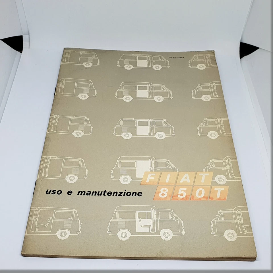 FIAT 850T - LIBRETTO USO E MANUTENZIONE - Immagine 1 di 1