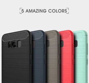 New ShockProof Silicone TPU Rugged Case Cover for Samsung Galaxy S8 & S8 Plus - Picture 1 of 12
