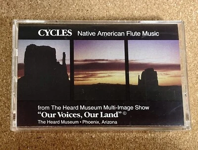 Cycles Native American Flute Music Cassette 1985 CR-614-C - Image 1 of 4