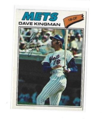 1977 O-Pee-Chee #98 Dave Kingman EXMT - Image 1 of 2