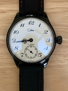 Marriage Watch 6498 Swiss (5) 17J pocket watch conversion - Picture 1 of 5