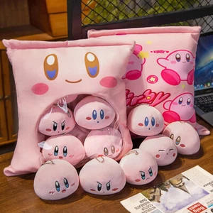 6 In 1 Kirby Super Star Plush Toys Pillow Pendant Soft Stuffed Doll Xmas Gift UK - Picture 1 of 19