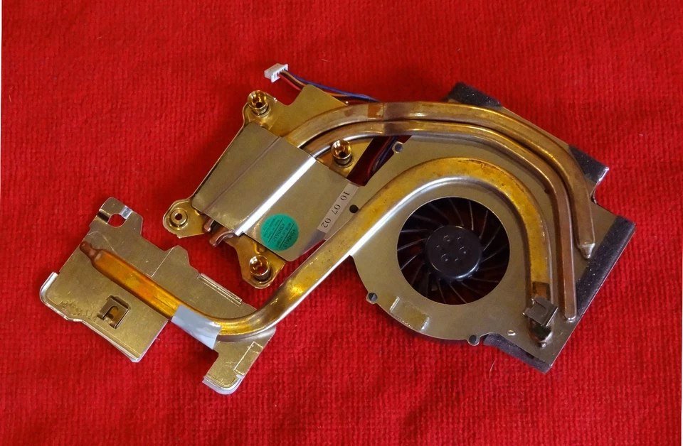 Lenovo IBM R400 Laptop CPU Heatsink Fan FRU 45N5612 45N5613 - Image 1 of 4