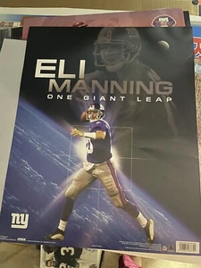 Eli Manning New York Giants NFL 2004 Poster 16x20 Cardstock Rare - Picture 1 of 2