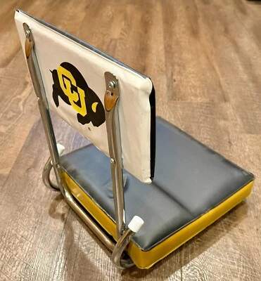 1990 Colorado Buffaloes Folsom Field Football Stadium almofada de assento dobrável - Imagem 1 de 4