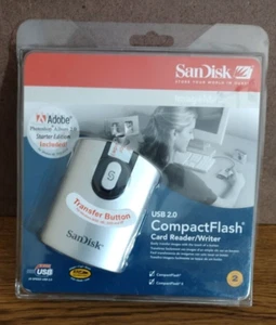 SanDisk ImageMate CompactFlash Card Reader/Writer Type I/II USB 2.0 - Sealed NEW - Picture 1 of 1