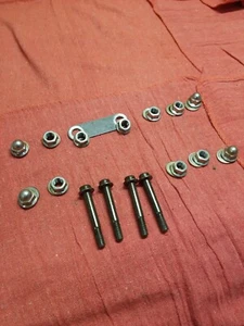 #148 88 - 93 HONDA CBR1000F CBR 1000 F HURRICANE OEM CYLINDER HEAD BOLTS NUTS - Picture 1 of 4