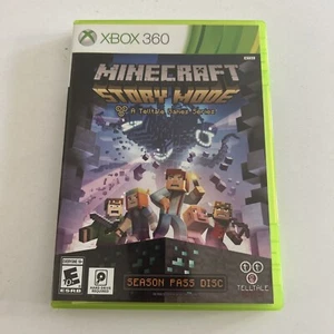 Minecraft Story Mode(Microsoft Xbox 360, 2015) - Tested - Picture 1 of 5