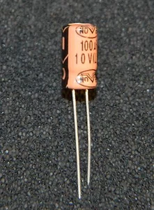 10 X 100uF 10V Elect CAP Radial (10 pieces)(0124) - Picture 1 of 2