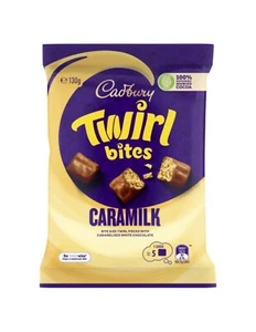 Cadbury Twirl Caramlk Bites 130gm x 14 - Picture 1 of 1