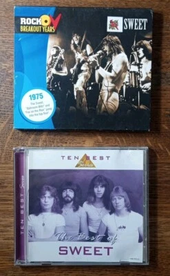 Rock On 🎸Breakout Years  By The Sweet  CD  EMI '1975 Rare Action - Image 1 of 4