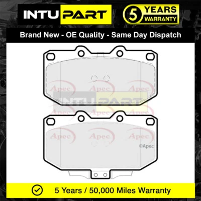 Juego de pastillas de freno delanteras 1,8 IntuPart para Toyota Yaris 2017-2019 0446552360 Foto 1 de 2