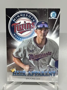 2022 Bowman Draft Heir Apparent #HA-7 Brooks Lee - Minnesota Twins - Picture 1 of 1