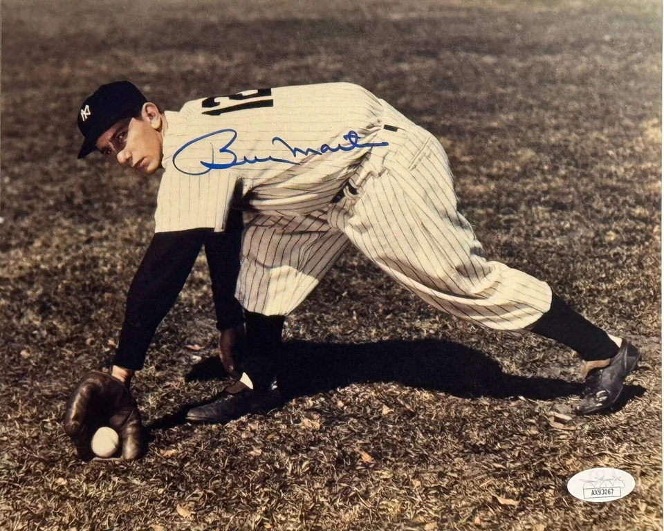 Billy Martin Autographed 8x10 Yankees Baseball Photo (JSA) - Image 1 of 1