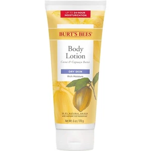 Burt's Bees Rich Moisture Body Lotion, Cocoa & Cupuacu Butter, 6 oz - Picture 1 of 5