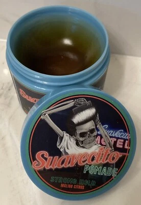 *Garantizado NUEVO y LEGÍTIMO* Suavecito Strong Hold Spring 20 Pomada Malibú Cítricos Foto 1 de 4