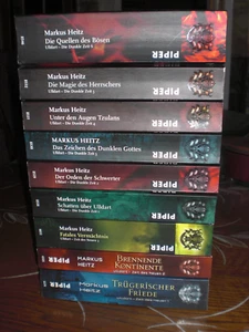 Markus Heitz Ulldart 1-9 kpl dunkle neue Zeit Augen Tzulans Quellen Bösen usw. - Bild 1 von 10