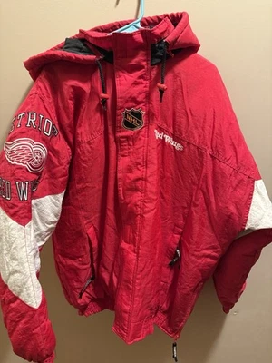 Chaqueta De Colección Detroit Red Wings Auténtica Colección Center Ice Starter Nylon-Zip-up XL Foto 1 de 4