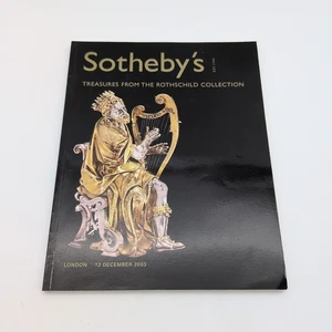 Sotheby's Auction Catalogue: Treasures From The Rothschild Collection, London 03 - Imagen 1 de 24