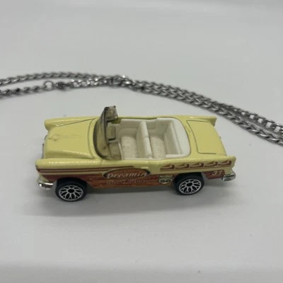 '55 Chevy Bel Air Convertible Yellow Wood Matchbox Lesney Rare Vintage - Image 1 of 4