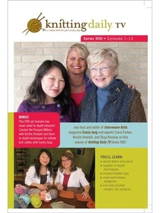 Knitting Daily TV Series 900 With Eunny Jang - DVD 4 Disc Set - Picture 1 of 1