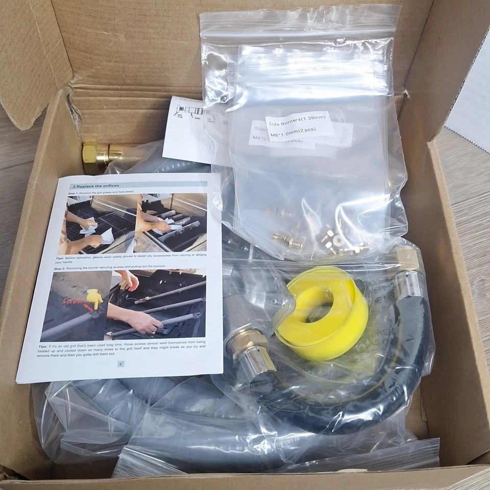 Propane to Natural Gas Conversion Kit Compatible w/ Weber Genesis Spirit Grills - Image 1 of 4