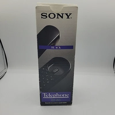 Audífono fijo con cable Sony IT-B3 de colección compatible negro Foto 1 de 4