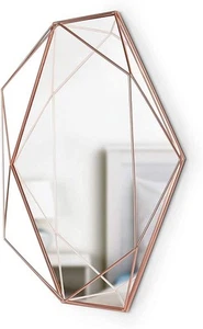 Umbra Prisma Specchio, Rame, 56.5 x 42.5 x 8.3 cm-56.80x43.00x9.00 cm - Foto 1 di 4
