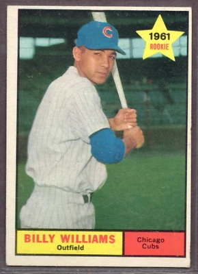1961 Topps Set-Break #141 Billy Williams como nuevo *Jaysace* Foto 1 de 2