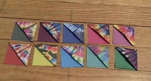 corner bookmarks - Set Of 10 - Vibrant Colors- Smaller Size - Bild 1 von 5