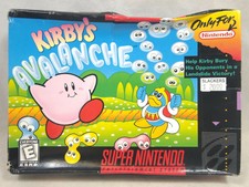Kirby's Avalanche (Super Nintendo | SNES) Authentic BOX ONLY
