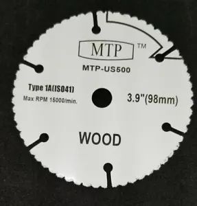 Ultra-Saw 4" Blade Wood/Plastic Carbide Blade Circular For Dremel US500-01 7/16" - Picture 1 of 2
