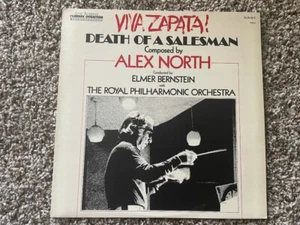 VIVA ZAPATA + DEATH OF A SALESMAN Alex North Filmmusic Collection LP rerecording - Picture 1 of 4